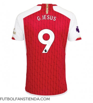 Arsenal Gabriel Jesus #9 Primera Equipación 2023-24 Manga Corta